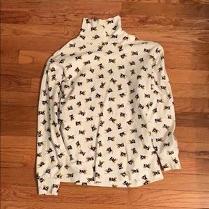 Vintage Mickey Mouse Turtle Neck Sz S/M